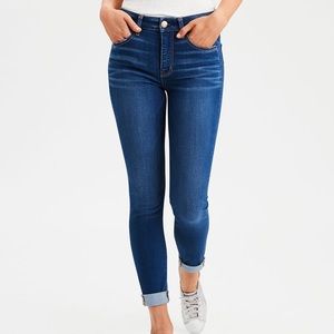 American Eagle High-waisted jegging crops